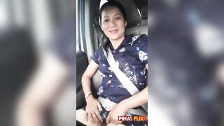 Lady Grab Driver Nagflex Para sa Tip