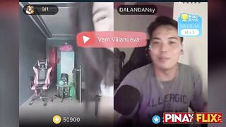 Diniskartehan ni Mr. Aunor Ang Chiks sa Live